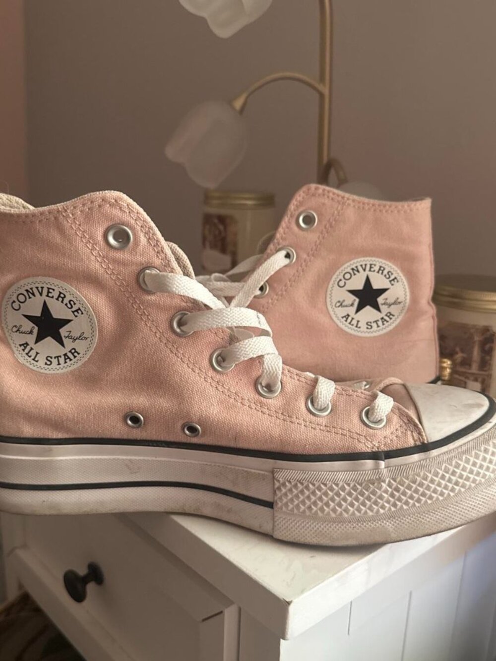 Converse Women's Pink Trainers